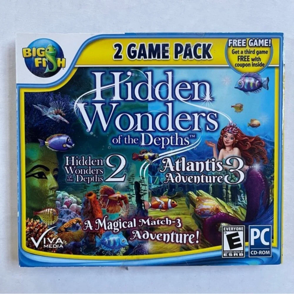 Jewel Quest Solitaire III Games PC Cd‎ ROM Game E Everyone ESRB iWin Games 2008
